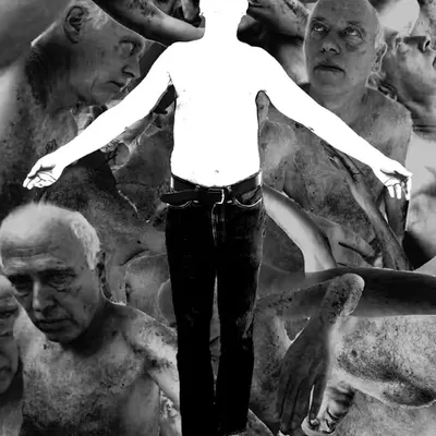 Peter Black & White Scar