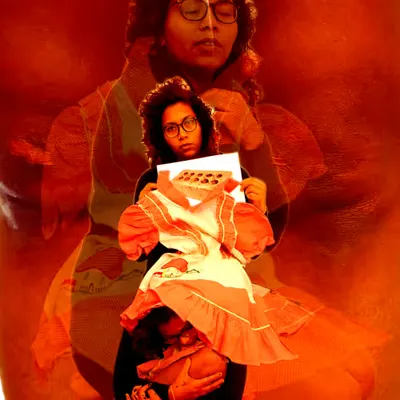 Eva Dark Orange Scar