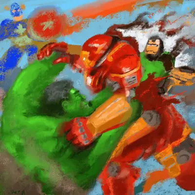 HulkBuster Busted 