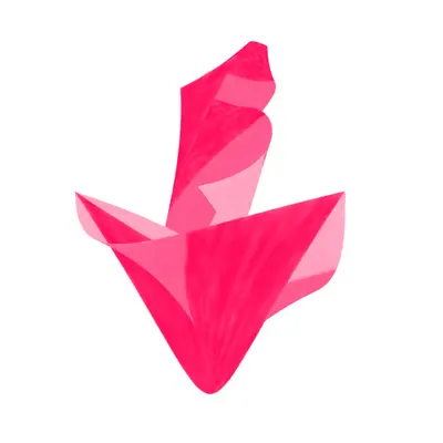 Minimalist Futuristic Pink Artwork
