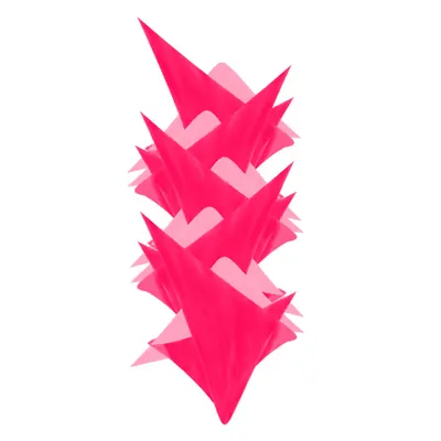 Futuristic Minimalist Pink Artwork 