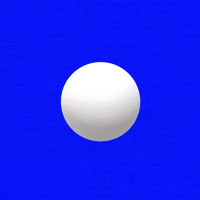 White Pearl In The Deep Blue Ocean