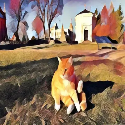 Cat Mania - Digital Fine Art