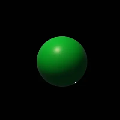 Mysterious Green Planet