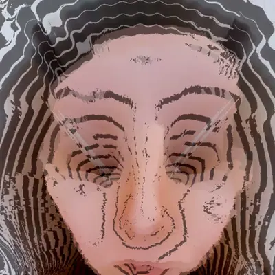  I scare myself / Self Portrait 3